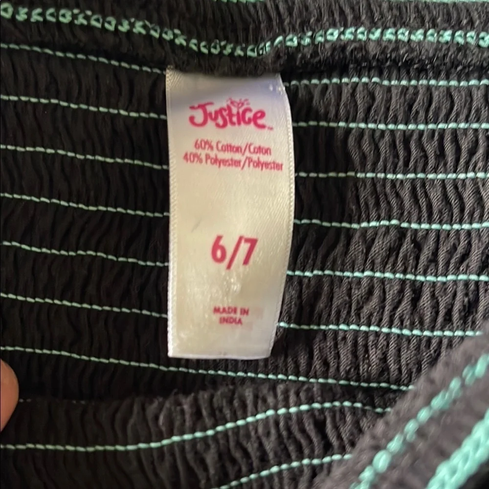 Justice layered skirt